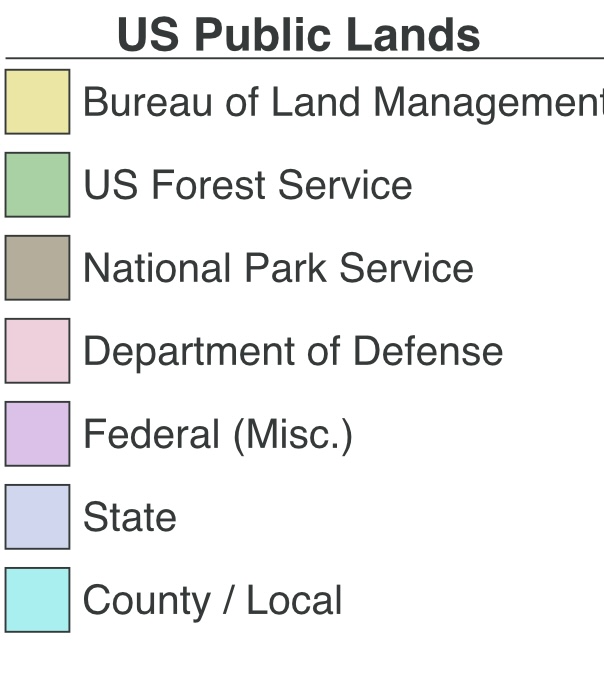 Gaia GPS US Public Lands